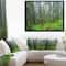 Designart - Hoh Rain Forest - Landscape Photography Framed Canvas Art Print